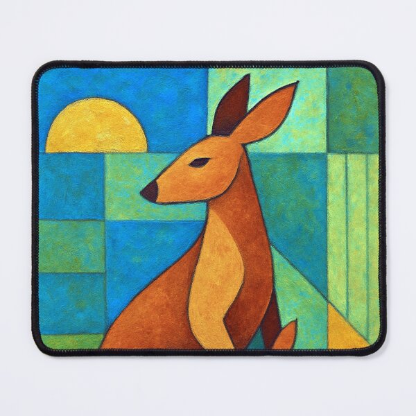 Item preview, Kangaroo Illustration – Australian Wildlife Art designed and sold by GalleryKauffeld.