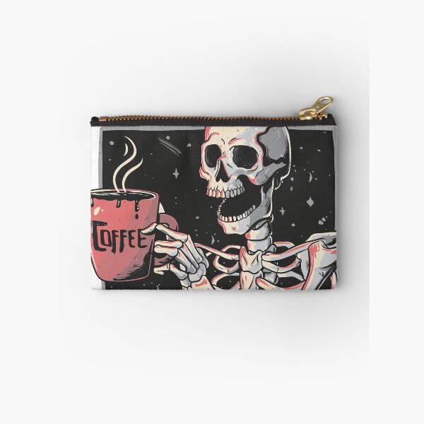 Item preview, Skeleton Drinking Coffee Staying Alive  designed and sold by JULIANHAIDARA.