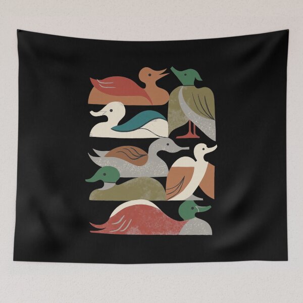 Item preview, Geometric Waterfowl Arrangement  Bird Display designed and sold by KAREWASHICK.
