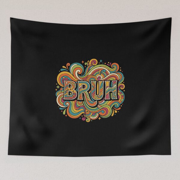 Item preview, Bruh Funny Slang Meme Youth Expression designed and sold by PopStars1993.