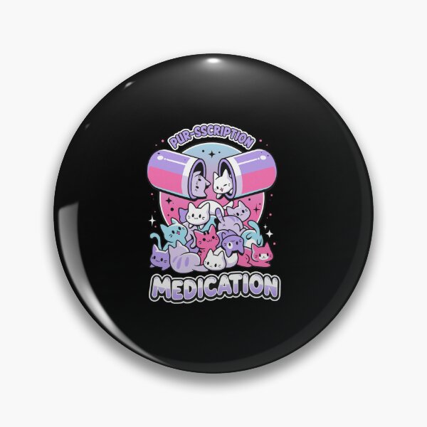 Item preview, Purr-scription Medication Cute Cat Pile designed and sold by KAREWASHICK.