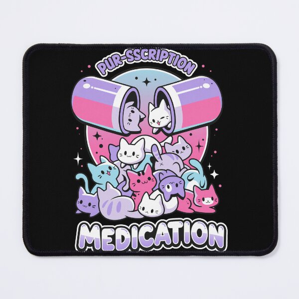 Item preview, Purr-scription Medication Cute Cat Pile designed and sold by KAREWASHICK.