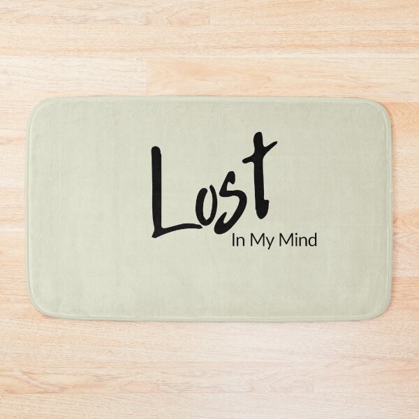 Item preview, Lost In My Mind Minimalist Aesthetic Typography Quote designed and sold by Fine-Arts-Lab.