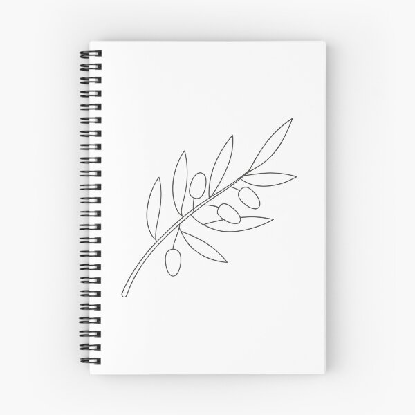 Item preview, Olive Branch Minimalist 1 Line Art Gift designed and sold by OneLine Studio.