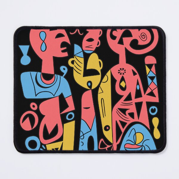 Item preview, Retro Abstract Group Art Band Movie Display designed and sold by JULIANHAIDARA.
