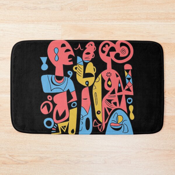Item preview, Retro Abstract Group Art Band Movie Display designed and sold by JULIANHAIDARA.