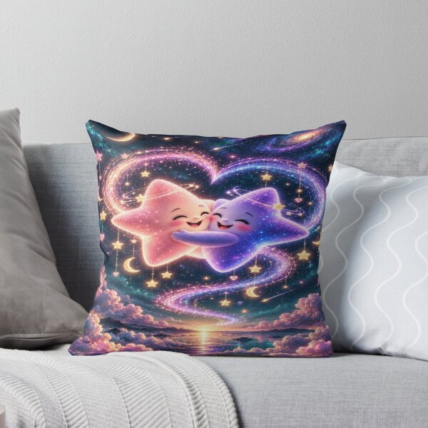 Item preview, Pink & Purple Star Love designed and sold by DaryaArtFrance.