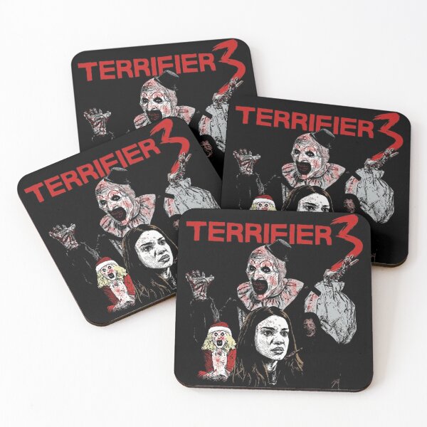Item preview, Terrifier 3 Art The Clown Horror Art designed and sold by Vicky021.