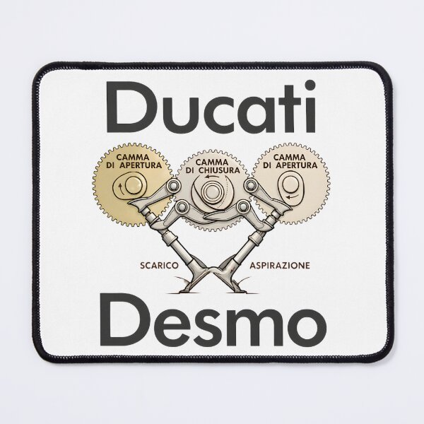 Item preview, Ducati Desmo Inspired Motorcycle Graphic Design Remake designed and sold by rayredwolf.