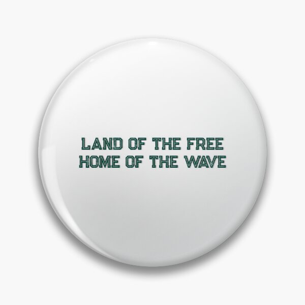Item preview, Land Of The Free Home Of The Wave designed and sold by NCWoodArt.