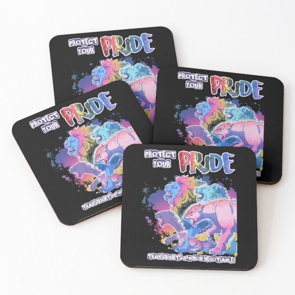 Item preview, Protect Your Pride Lion Art Advocacy Statement designed and sold by KAREWASHICK.