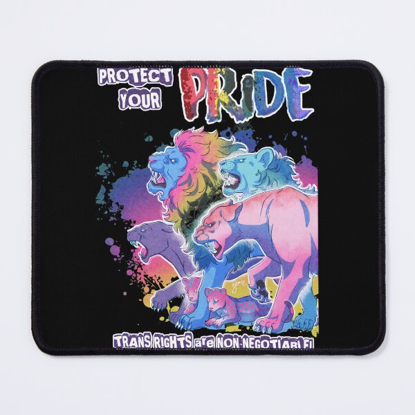 Item preview, Protect Your Pride Lion Art Advocacy Statement designed and sold by KAREWASHICK.