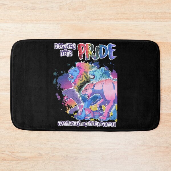 Item preview, Protect Your Pride Lion Art Advocacy Statement designed and sold by KAREWASHICK.