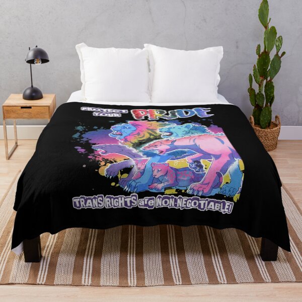 Item preview, Protect Your Pride Lion Art Advocacy Statement designed and sold by KAREWASHICK.