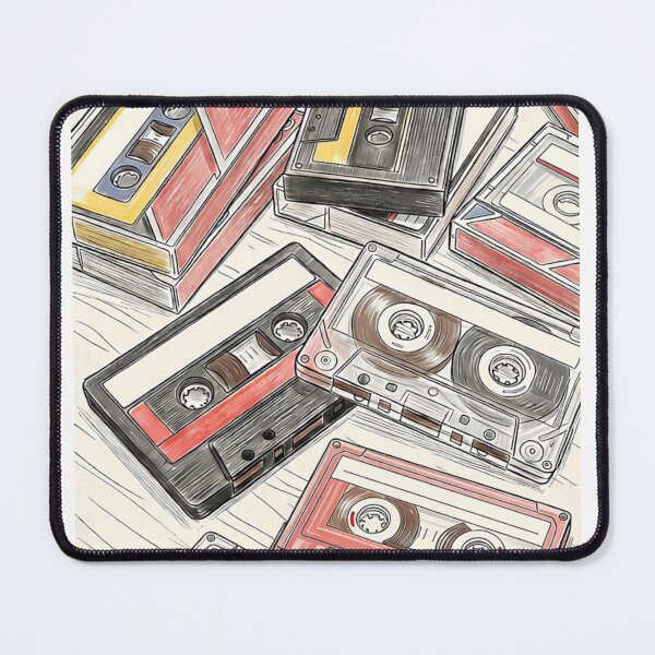 Item preview, Audio cassette print without inscriptions, PanaluPrint designed and sold by PanaluPrint .