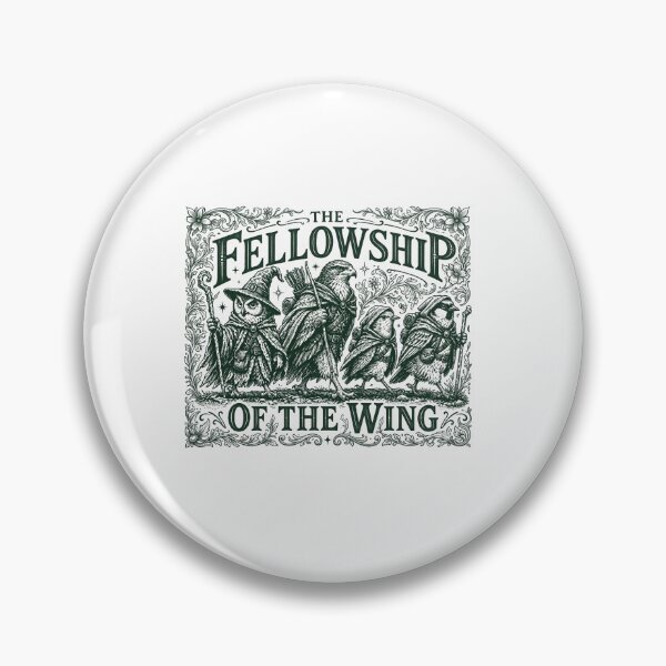 Item preview, The Fellowship of the Wing LOTR owl wizard designed and sold by vdzooart.