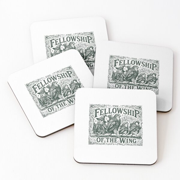 Item preview, The Fellowship of the Wing LOTR owl wizard designed and sold by vdzooart.