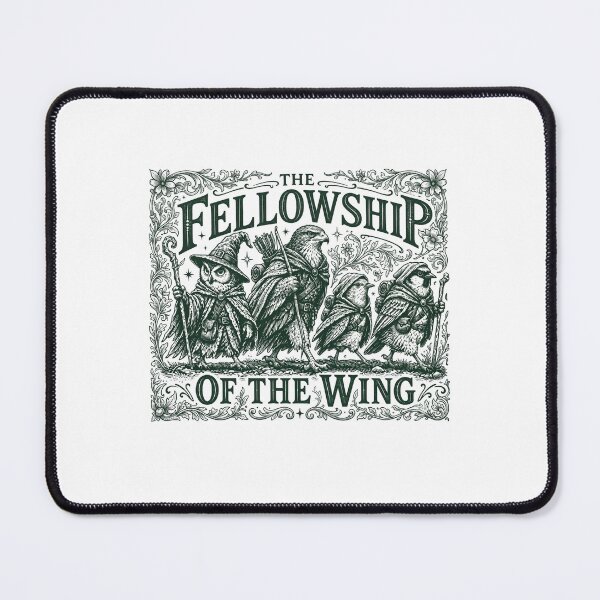 Item preview, The Fellowship of the Wing LOTR owl wizard designed and sold by vdzooart.