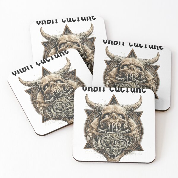 Item preview, Orbit Culture Horned Skull Gear  designed and sold by JULIANHAIDARA.