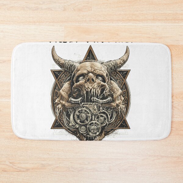 Item preview, Orbit Culture Horned Skull Gear  designed and sold by JULIANHAIDARA.