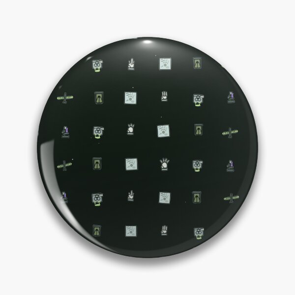 Item preview, Sci-Fi Alien Lab Vector Micro-Icon Seamless Pattern Biohazard Containment designed and sold by KungPowUnicorn.