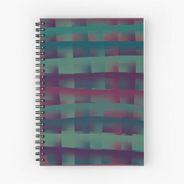 Item preview, Chromatic Weave – Abstract Teal & Magenta Pattern designed and sold by Artshop Marjolein.