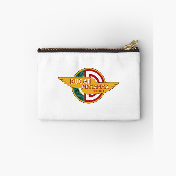 Item preview, Vintage Distressed Ducati Meccanica Logo Design with Classic Retro Style designed and sold by rayredwolf.