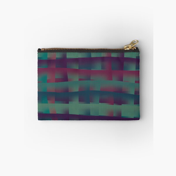 Item preview, Chromatic Weave – Abstract Teal & Magenta Pattern designed and sold by Artshop Marjolein.