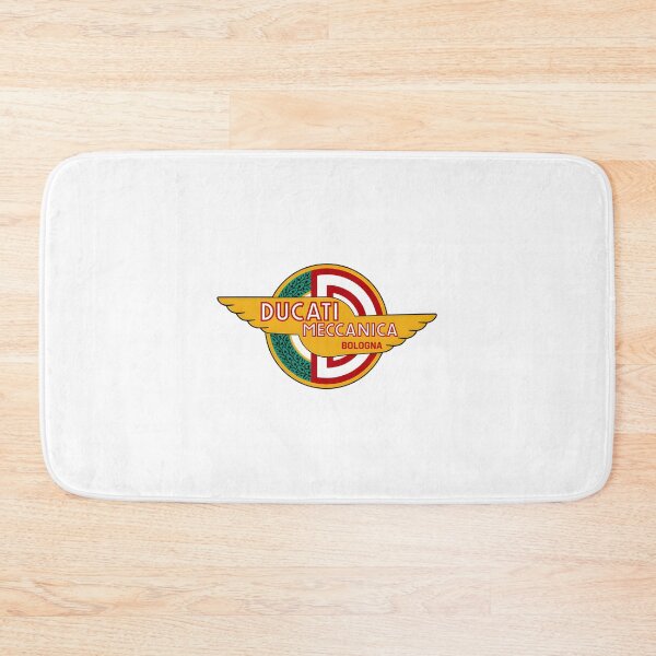Item preview, Vintage Distressed Ducati Meccanica Logo Design with Classic Retro Style designed and sold by rayredwolf.