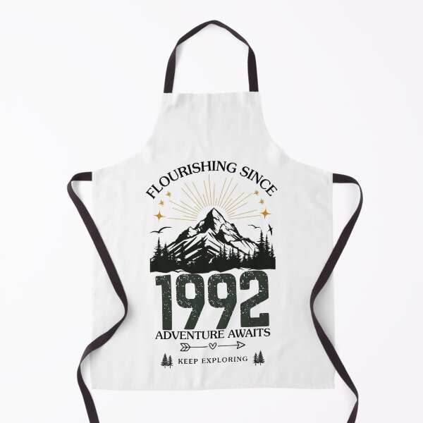 Item preview, 1992 Flourishing Since Mountain Adventure Birthday Design designed and sold by FlareCraftStudio.