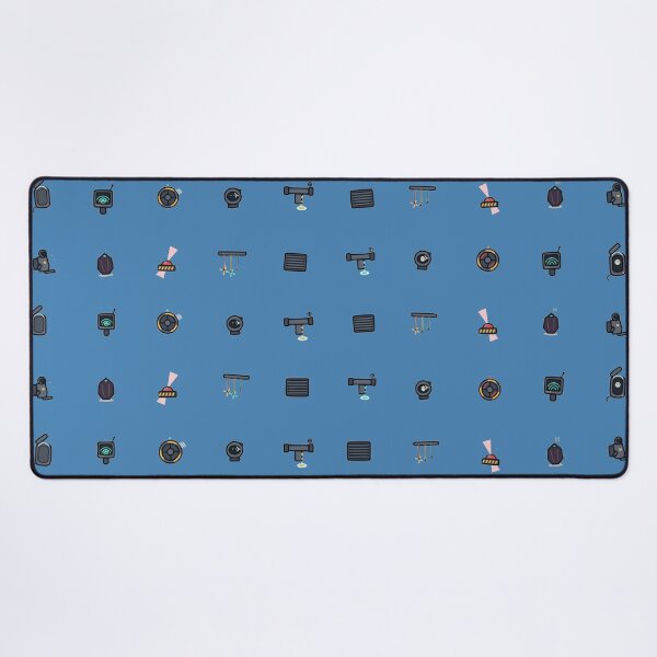Item preview, Derelict Starship Sci-Fi Vector Micro Icon Seamless Pattern designed and sold by KungPowUnicorn.