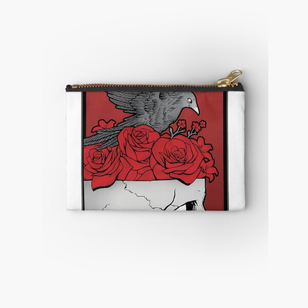 Item preview, Skull Roses Raven Dark Art Framed  designed and sold by JULIANHAIDARA.