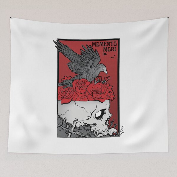 Item preview, Skull Roses Raven Dark Art Framed  designed and sold by JULIANHAIDARA.