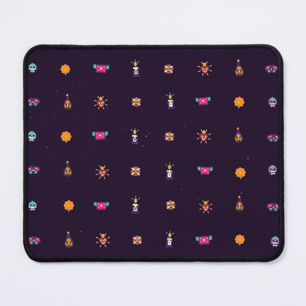 Item preview, Dia de los Muertos Vector Micro Icon Seamless Pattern Ofrenda Elements designed and sold by KungPowUnicorn.