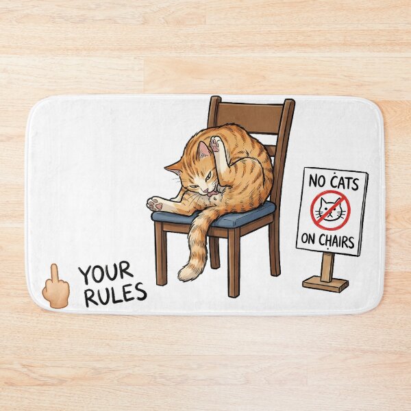 Item preview, Cat Rules — Your Rules Don't Matter designed and sold by TOMSZE.