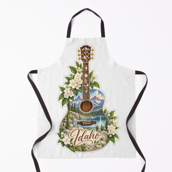 Item preview, Idaho Mountain Wilderness Guitar designed and sold by Whimspired By Paxx.