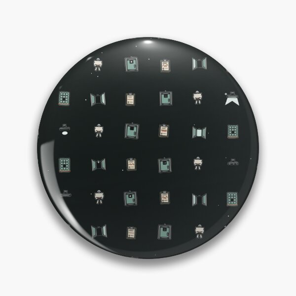 Item preview, Haunted Asylum Vector Micro Icon Seamless Pattern Medical Horror designed and sold by KungPowUnicorn.