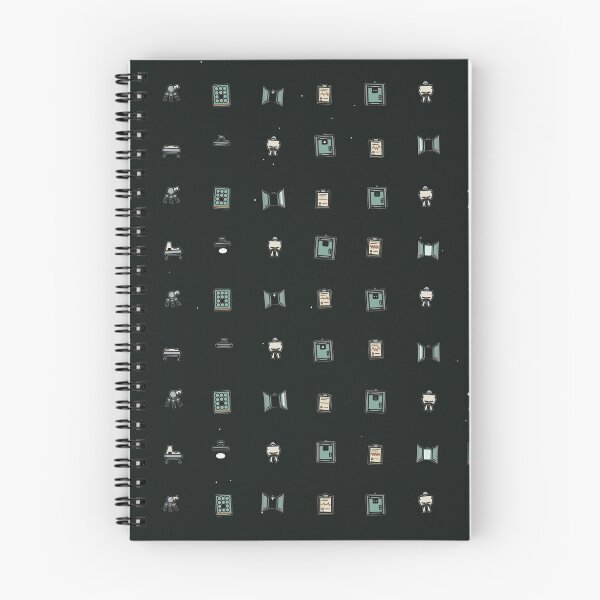 Item preview, Haunted Asylum Vector Micro Icon Seamless Pattern Medical Horror designed and sold by KungPowUnicorn.