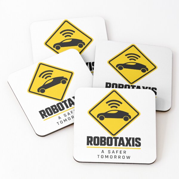 Item preview, Robotaxis A Safer Tomorrow  designed and sold by Kenzie & Co.