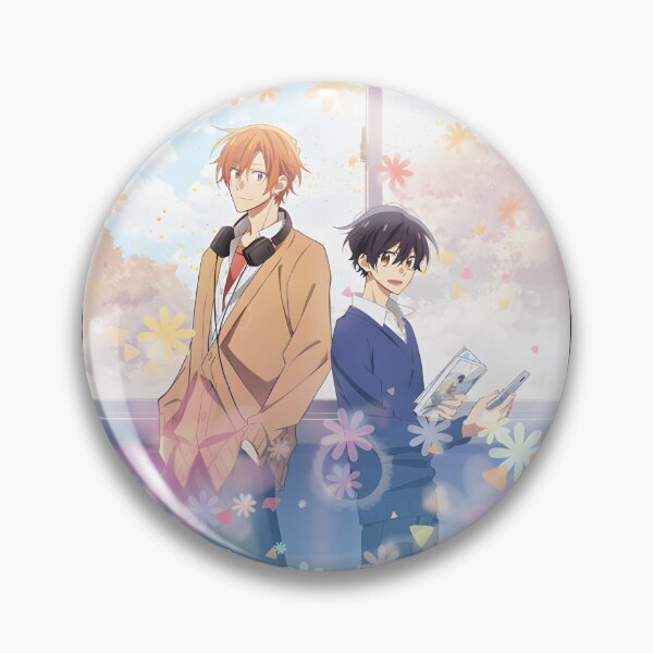 Item preview, Komi and Miyano Anime Style Artwork Inspired Design designed and sold by MayGuy.