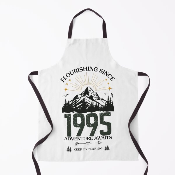 Item preview, 1995 Flourishing Since Mountain Adventure Birthday Design designed and sold by FlareCraftStudio.