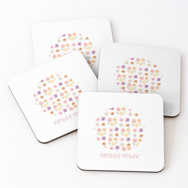 Item preview, Flower Power Minimalist Retro Floral Circle Aesthetic designed and sold by Fine-Arts-Lab.