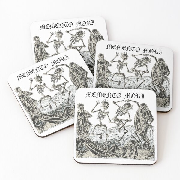 Item preview, Dancing Skeletons Macabre Dance Engraving Style designed and sold by JULIANHAIDARA.