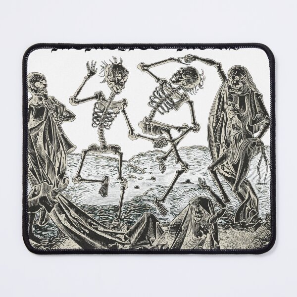Item preview, Dancing Skeletons Macabre Dance Engraving Style designed and sold by JULIANHAIDARA.