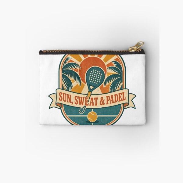 Item preview, Sun Sweat and Padel Retro Summer Badge designed and sold by BoosterShop.