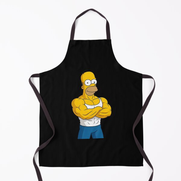 Aperçu de l'œuvre Homer Simpson musclé créée et vendue par Jakisa-Kov.