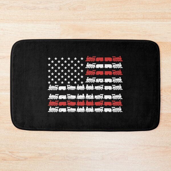 Item preview, American Flag Train Patriot Railfan designed and sold by PopStars1993.