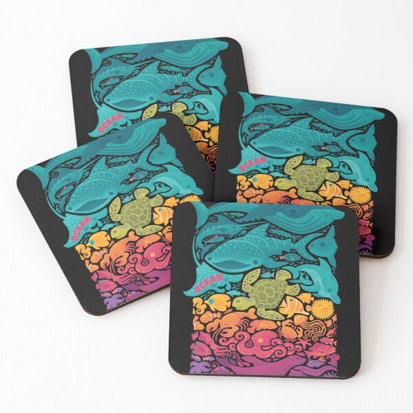 Item preview, Marine Ecosystem Stack Art designed and sold by JULIANHAIDARA.