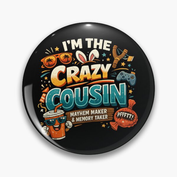 Item preview, Crazy Cousin Crew - Funny Family Bonding designed and sold by SidTastic .