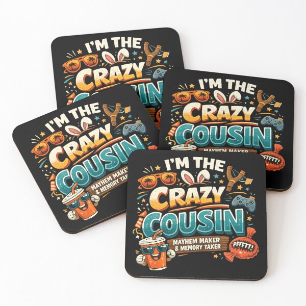 Item preview, Crazy Cousin Crew - Funny Family Bonding designed and sold by SidTastic .